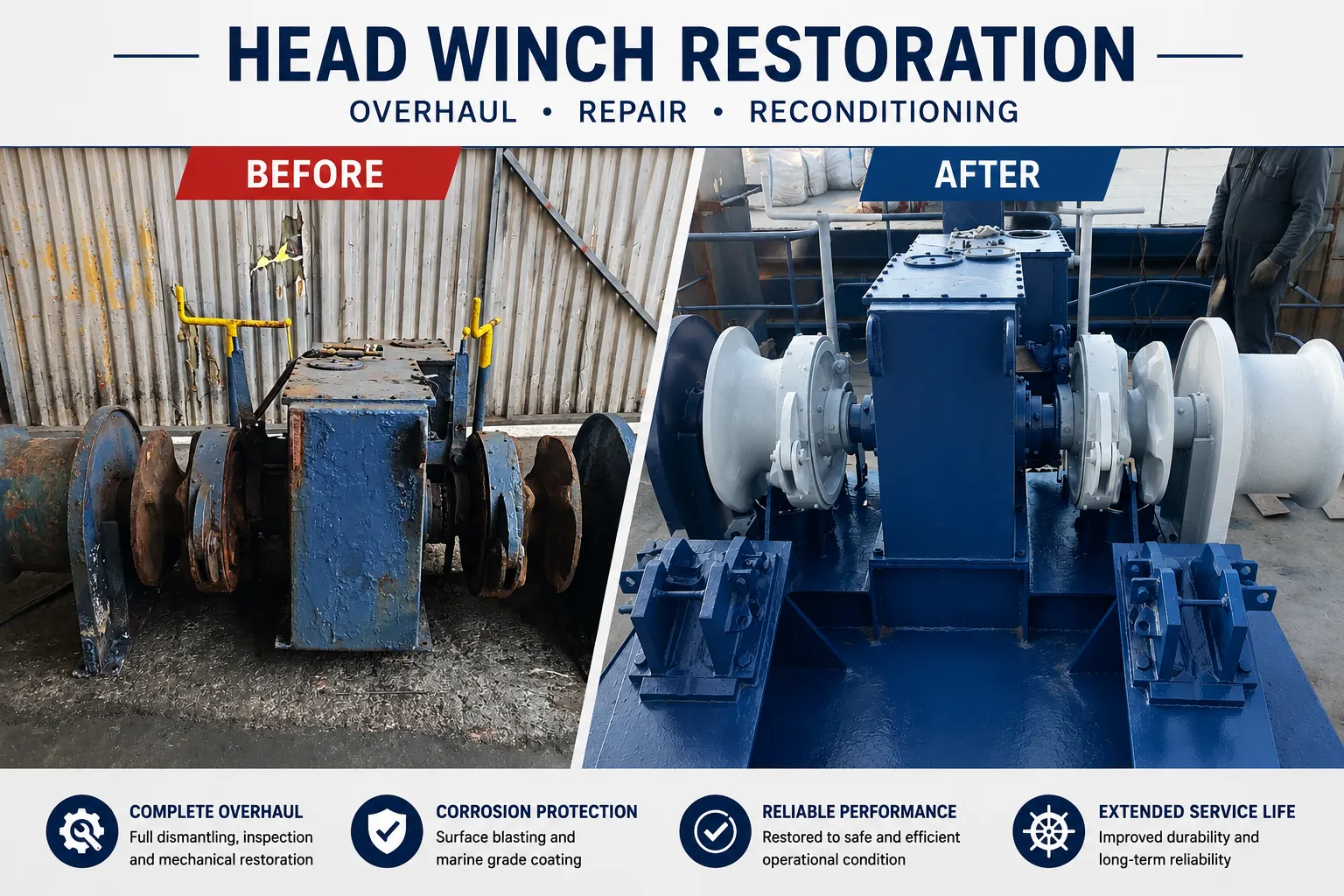 Baş Irgat Overhaul & Restorasyon Hizmetleri