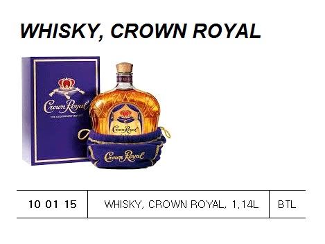 WHISKY, GIBSONS STERLING FINEST, 1L