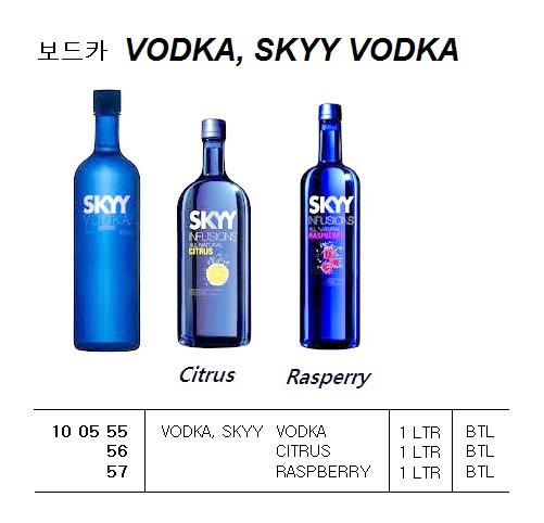 VODKA, SKYY VODKA, 1 LTR
