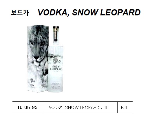 VODKA, BELENKAYA (BELUGA BRAND) , 1L