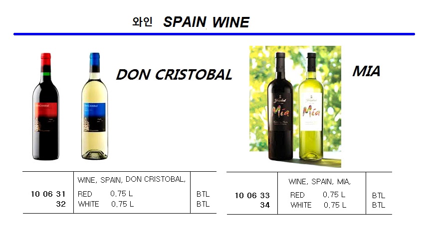 WINE, SPAIN, RED, DON CRISTOBAL, 0.75 L