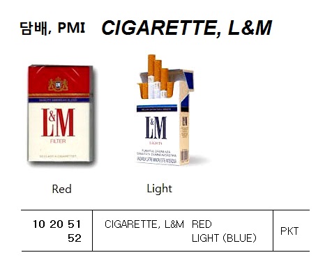 CIGARETTE, L&M RED