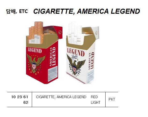 CIGARETTE, AMERICA LEGEND RED / LIGHT