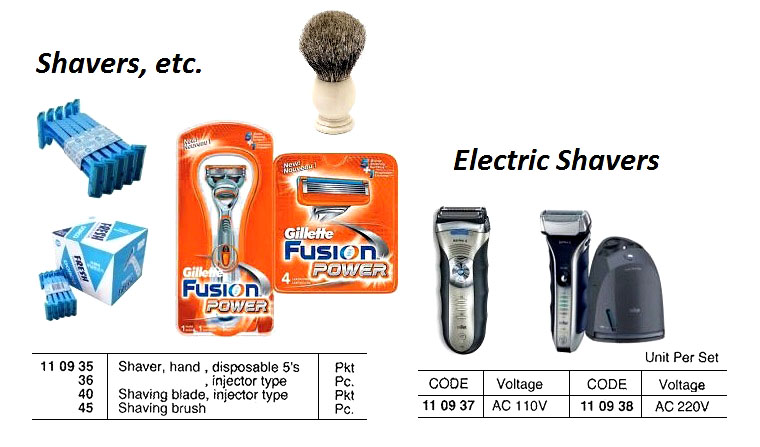 SHAVING BLADE INJECTOR TYPE