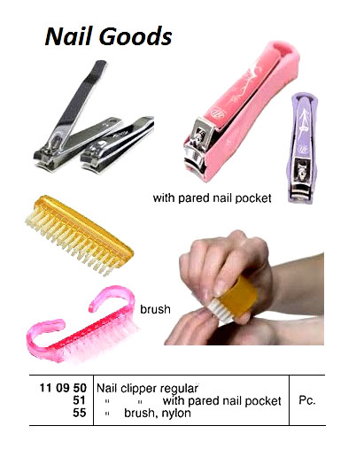 NAIL CLIPPER WITH PARED NAIL POCKET