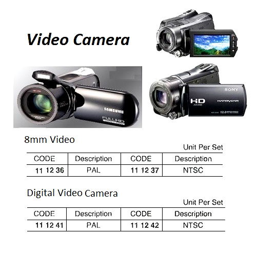 8MM VIDEO CAMERA, PAL
