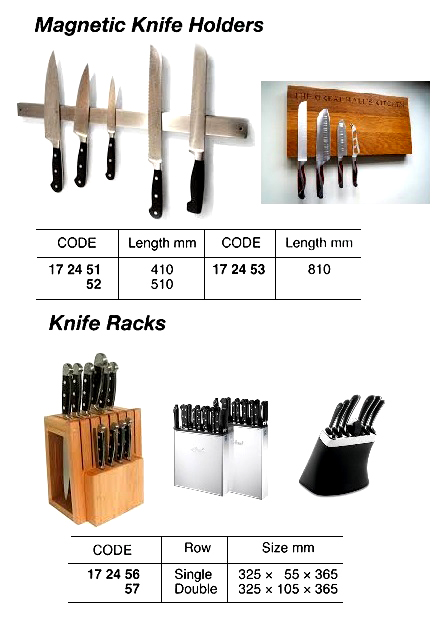 MAGNETIC KNIFE HOLDERS, 810 MM
