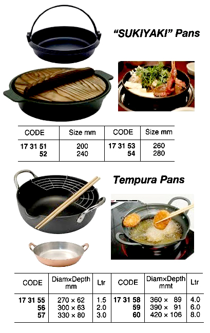 JAPANESS STYLE, TEMPURA PAN, 330 x 80 MM