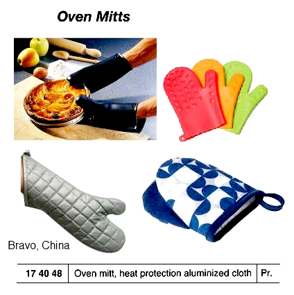 RUBBER GLOVES FOR GALLEY USE "L" | Cosmos, China (2017-6)
