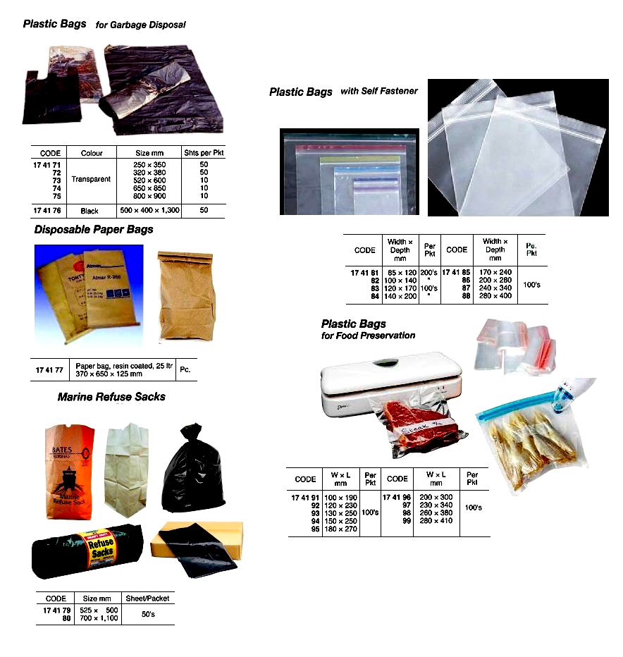SELF FASTEN PLASTIC BAG, 280x400 MM 100'S | (2017-1)
