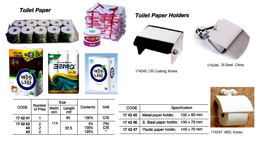 PLASTIC ROLL TYPE PAPER TOWEL HOLDER, 280 MM | (2012-12)