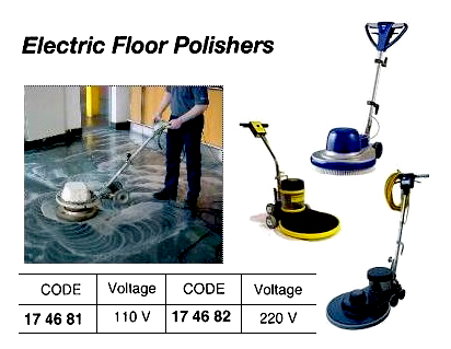 FLOOR POLISHER 110V | (2010-4)