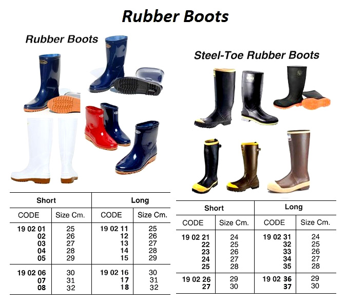 RUBBER BOOTS, CLOTH-LINING, LONG, 29 CM | China (2019-2)
