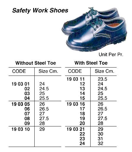 SAFETY SHOES, WITHOUT STEEL TOE, 25 CM | (2014-4)