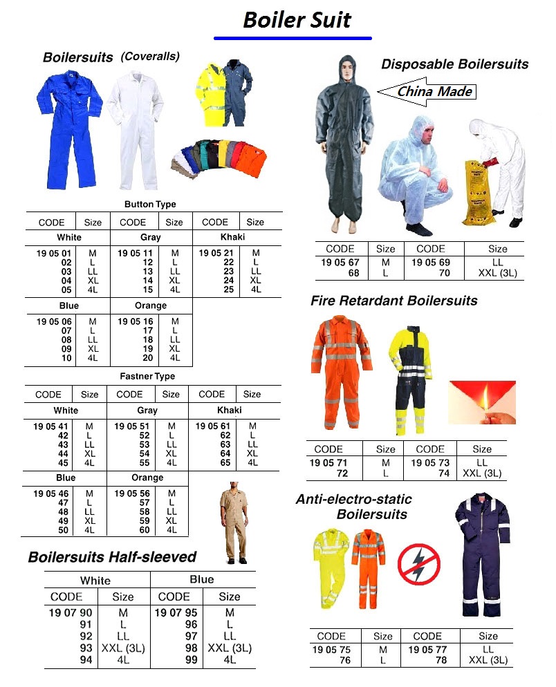 BOILERSUIT, COTTON, BUTTON TYPE, KHAKI SIZE M | (2010-12)