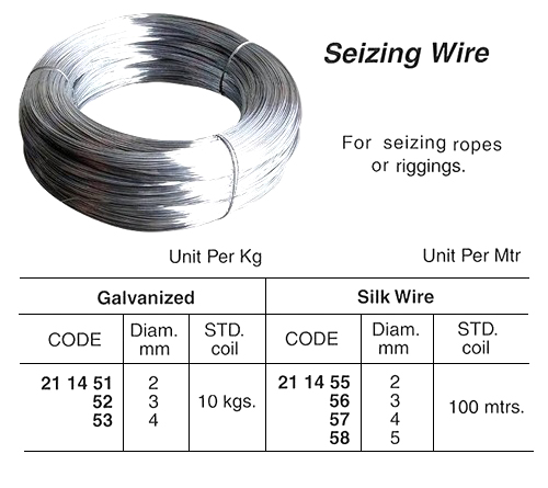 FLEXIBLE SILK WIRE, 4 MM DIA