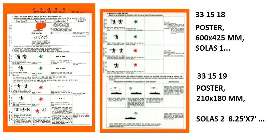 POSTER, 480x330 MM, ENCLOSED SPACE & TANK RESCUE... | Korea (2019-5)
