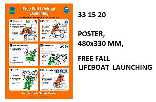 POSTER, 210x180 MM, SOLAS 2 8.25'X7' ...