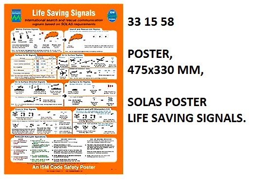 POSTER, 475x330 MM, IMO FIRE CONTROL SYMBOLS... | Korea (2019-5)