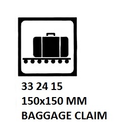 SIGN FOR PASSENGER VESSELS AND TERMINAL BUILDING, 150x150 MM, PHARMACY | Korea (2019-5)