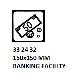 SIGN FOR PASSENGER VESSELS AND TERMINAL BUILDING, 150x150 MM, POSTAL FACILITY | Korea (2019-5)