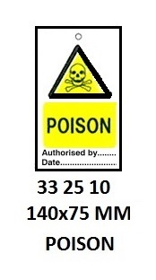 TEMPORARY TIE TAGS, EXPLOSIVE | Korea (2019-5)