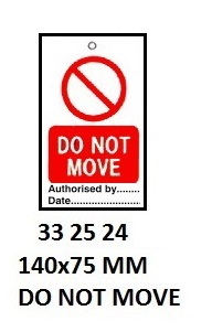 TEMPORARY TIE TAGS, DO NOT OPEN | Korea (2019-5)