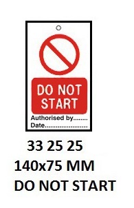 TEMPORARY TIE TAGS, DO NOT MOVE | Korea (2019-5)