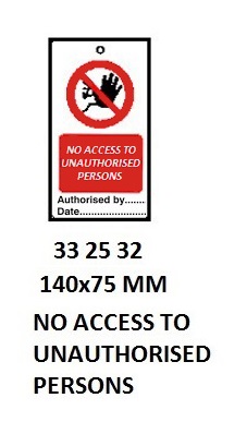 TEMPORARY TIE TAGS, DO NOT TOUCH | Korea (2019-5)