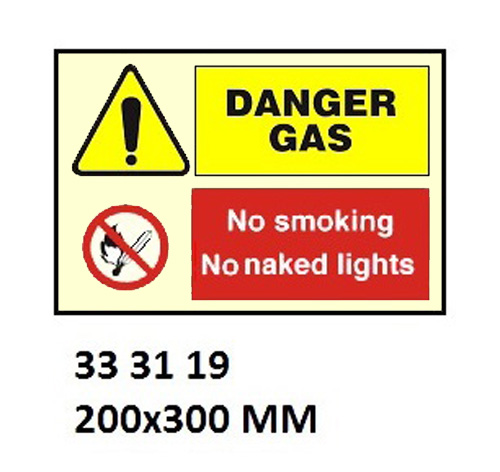 COMBINATION SIGN, 200x300 MM, WARNING NOISE LEAVES OF.. | Korea (2019-5)