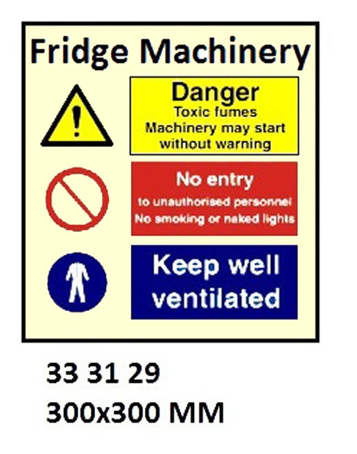 SPACE IDENTIFICATION SIGN, 300x300 MM, FORECASTLE SPACE | Korea (2019-5)