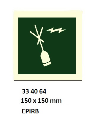 IMO SYMBOLS, 150x150 MM, SURVIVAL CRAFT PORTABLE RADIO | Korea (2019-5)