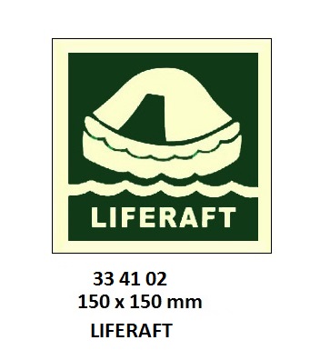 IMO SYMBOLS, 150x150 MM, RESCUE BOAT | Korea (2019-5)