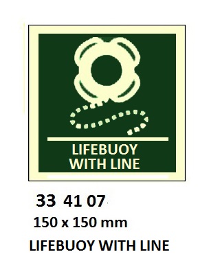 IMO SYMBOLS, 150x150 MM, LIFEBUOY | Korea (2019-5)