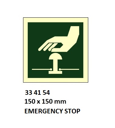 SAFETY SIGN, 150x150 MM, EMERGENCY TELEPHONE | Korea (2019-5)
