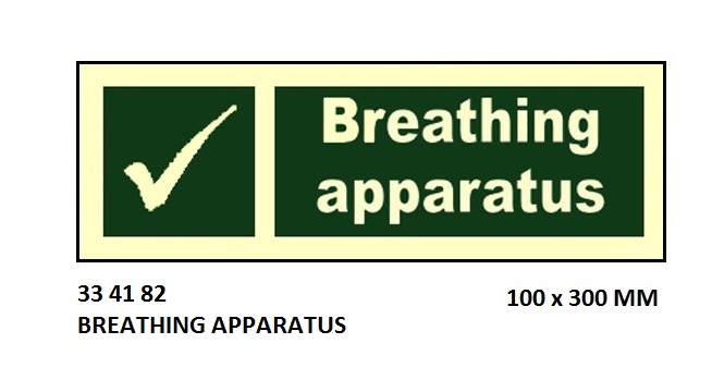 SAFETY SIGN, 100x300 MM, POLLUTION CONTROL EQUIPMENT | Korea (2019-5)