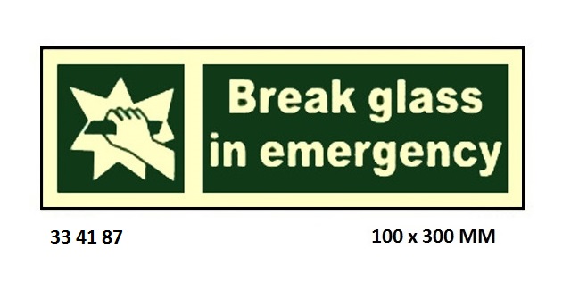 SAFETY SIGN, 100x300 MM, EATING AND DRINKING AREA | Korea (2019-5)