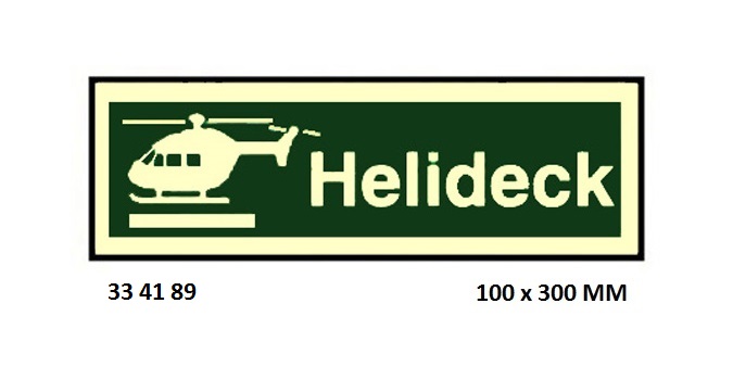 SAFETY SIGN, 100x300 MM, ESCAPE LADDER | Korea (2019-5)