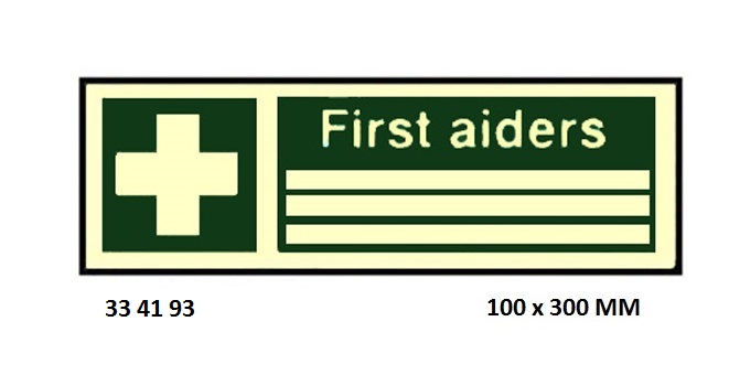 SAFETY SIGN, 100x300 MM, HELIDECK | Korea (2019-5)