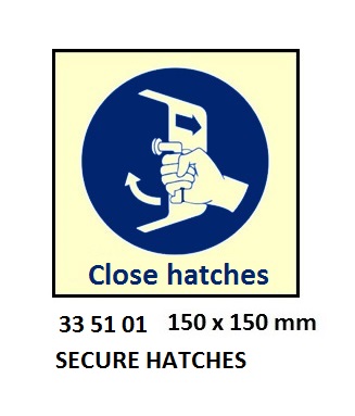 IMO SYMBOLS, 150x150 MM, FASTEN SEAT BELTS | Korea (2019-5)