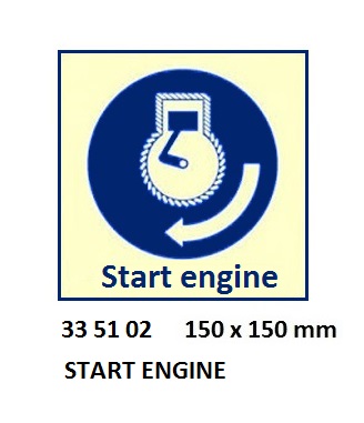 IMO SYMBOLS, 150x150 MM, SECURE HATCHES | Korea (2019-5)
