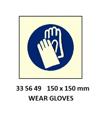 MANDATORY SIGN, 150x150 MM, EAR PROTECTION | Korea (2019-5)