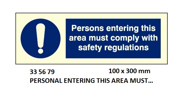 MANDATORY SIGN, 100x300 MM, PERSONAL PROTECTIVE EQUIPMENT IS PROVIDED. USE IT | Korea (2019-5)