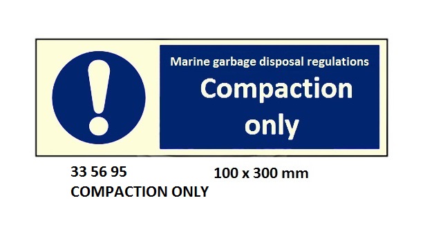 GALLY SIGN COMMINUTION ONLY 100 x 300 MM | Korea (2019-5)
