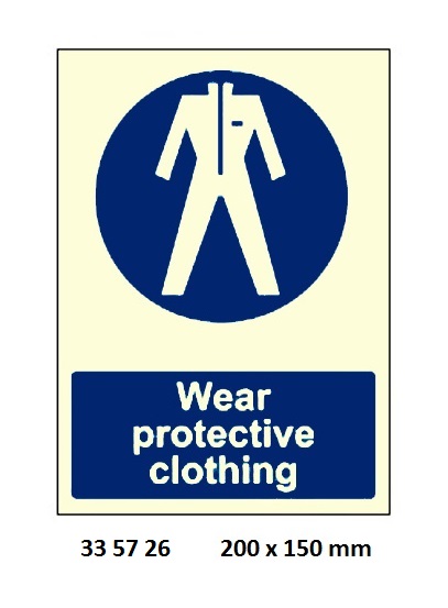 MANDATORY SIGN, 200x150 MM, BOOTS MUST BE WORN | Korea (2019-5)