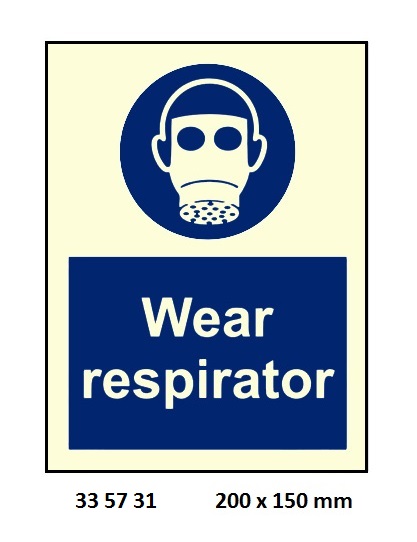 MANDATORY SIGN, 200x150 MM, EYE PROTECTION IS PROVIDED FOR YOUR?? | Korea (2019-5)