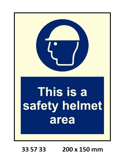 MANDATORY SIGN, 200x150 MM, FACE PROTECTION MUST BE WORN IN THIS AREA... | Korea (2019-5)