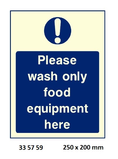 GALLEY SIGN, 250x200 MM, CODE OF PRACTICE FOR... | Korea (2019-5)