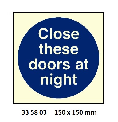 MANDATORY SIGN, 150x150 MM, KEEP CLEAR | Korea (2019-5)