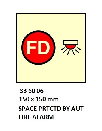 FIRE CONTROL SIGN, 150x150 MM, MANUALLY OPERATED CALL POINT | Korea (2019-5)
